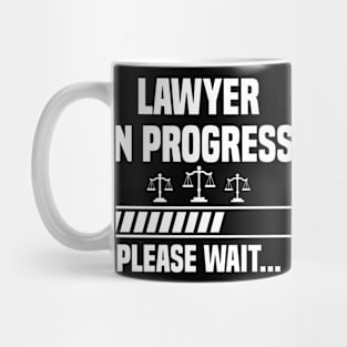 Law Student Lawyer University Graduation Bar Exam Mug